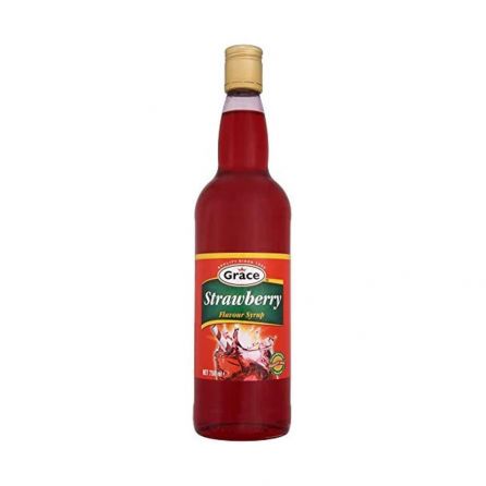 Grace Strawberry Syrup 750ml Jamaican