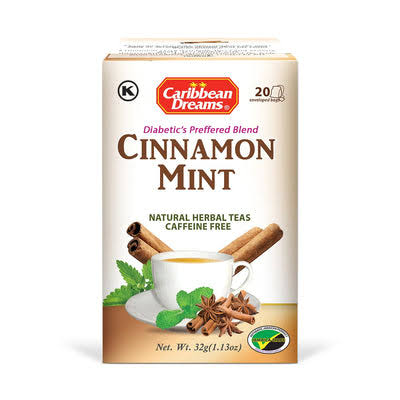 Caribbean Dreams Cinnamon Mint Dibestics Tea 20 Bags