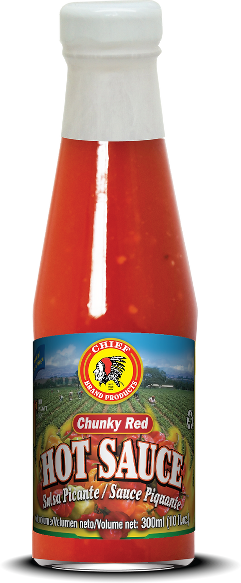 Chief Chunky Red Hot Sauce 300ml