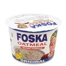 Foska Oatmeal Original Instant Porridge 74g Jamaican