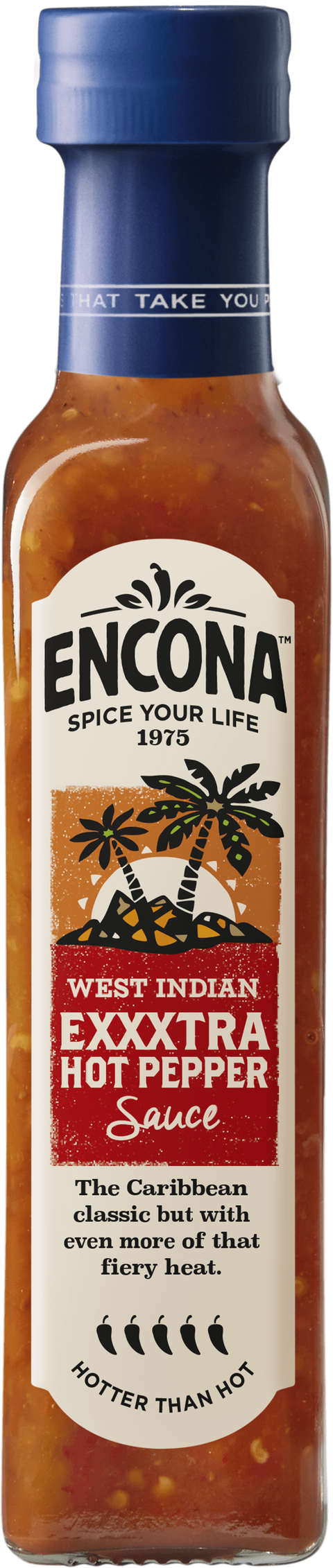 Encona West Indian Exxxtra Hot Pepper Sauce 142ml