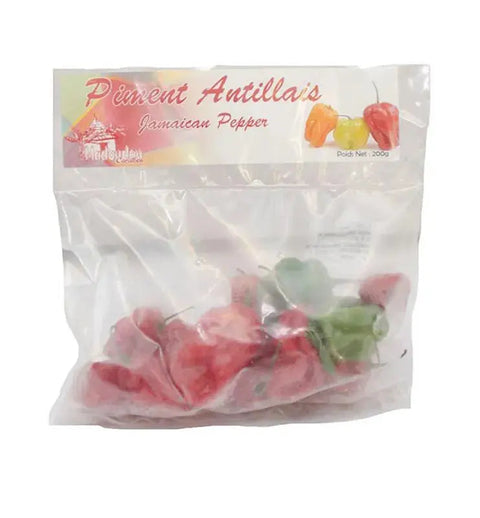 Frozen Scotch Bonnet Peppers Extra Hot 200g