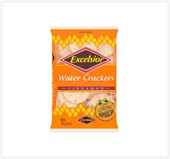 Excelsior Cinnamon Water Crackers 336g Jamaican