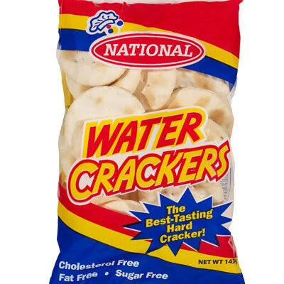 National Water Crackers 143g  Jamaican