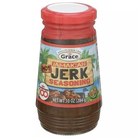 Grace Jamaican Hot Jerk Seasoning 284g Jamaican
