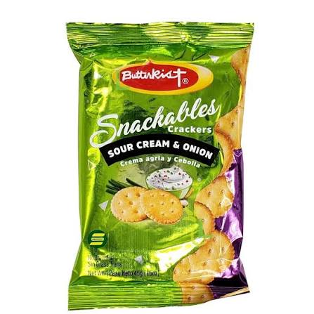 Butterkist Snackables Sour Cream & Onion 45g Jamaican