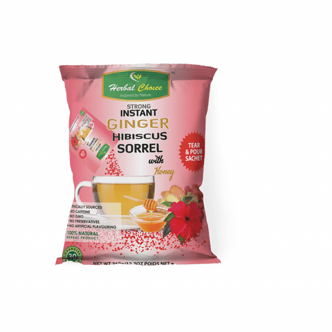 Herbal Choice Strong Instant Ginger Hibiscus Sorrel With Honey 360g
