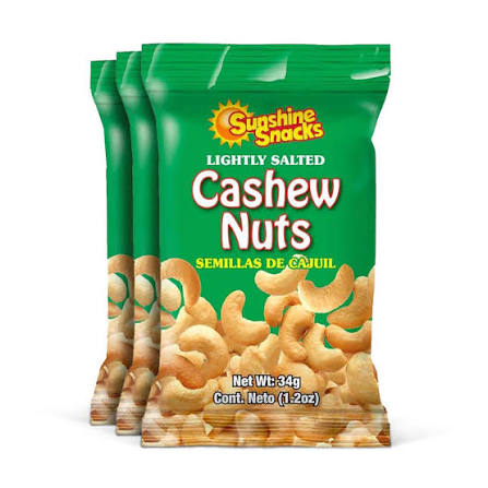 Sunshine Snacks Cashew Nuts Pack Of 24