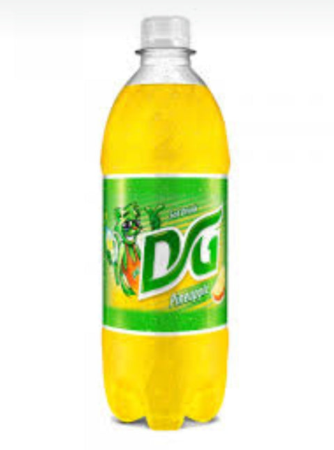 D&G Pineapple 591ml Plastic Bottle Pack Of 12 Jamaican