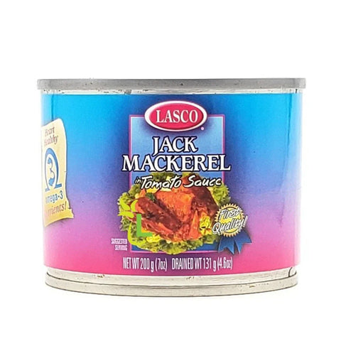 Lasco Jack Mackerel In Tomato Sauce 200g Jamaican