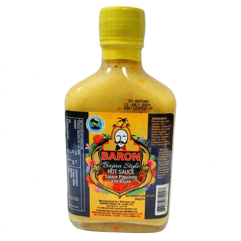 Baron Bajan Hot Sauce 200ml