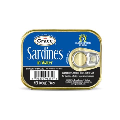 Grace Sardines In Water 106g