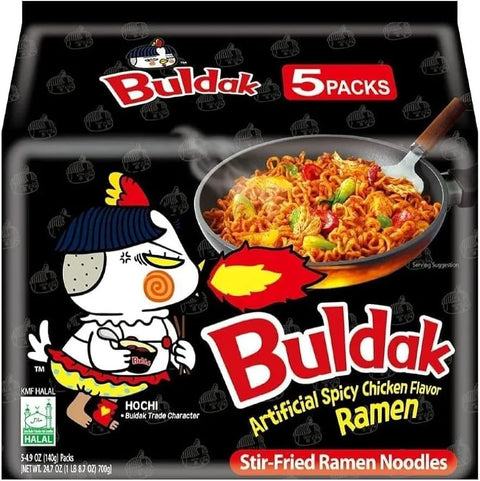 Samyang Buldak Hot Chicken Ramen 5x140g