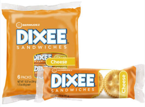 Berudez Dixee Sandwiches Biscuits Cheese 6 Pack