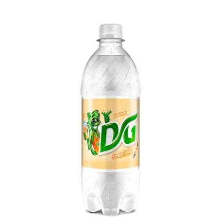 D&G Cream Soda 591ml Plastic Bottle Jamaican