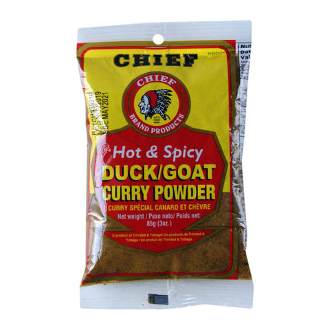 Chief Hot & Spicy Duck & Goat Curry Powder 85g