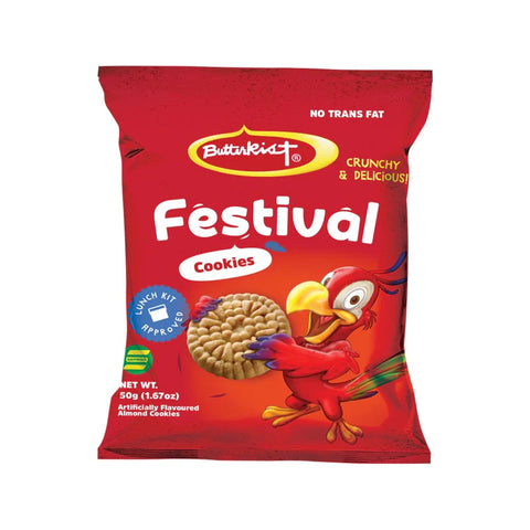 Butterkist Festival Cookies 50g Jamaican