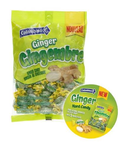 Colombina Ginger Hard Candy 100 Pack