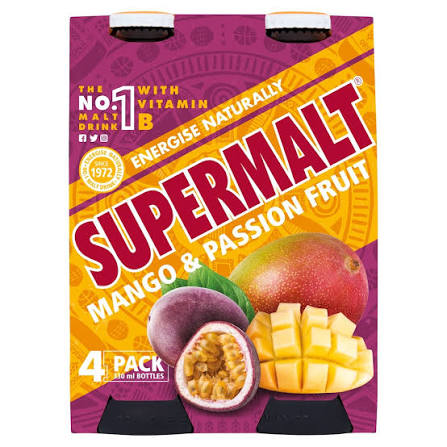 Supermalt Mango Passion Pack Of 4