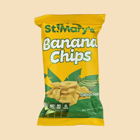 St Mary's Banana Chips 71g