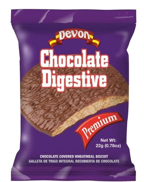 Devon Chocolate Digestive Biscuits (Pack Of 5)