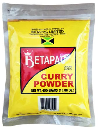 Betapac Curry Powder 450g Jamaican
