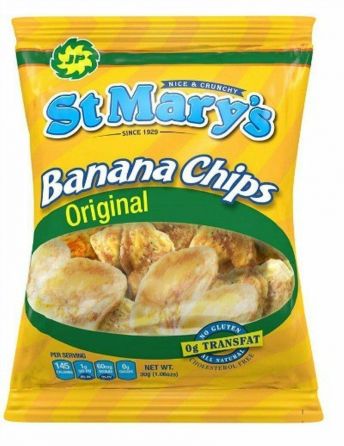 St Mary's Banana Chips 142g