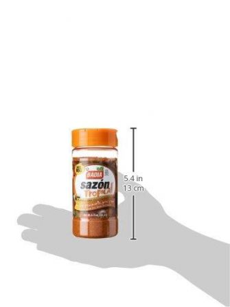Badia Sazon Tropical with Coriander and Annatto (Amber) - 198g