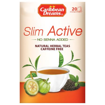 Caribbean Dreams Slim Active 40g 20 bags Jamaican