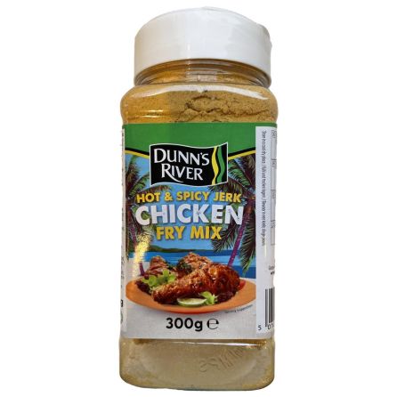 Dunns River Hot & Spicy Jerk Chicken Fry Mix 300g Pack of 2