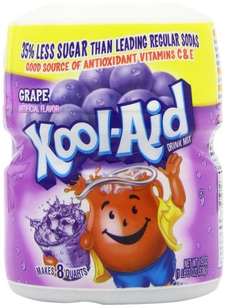 Kool Aid Grape Drink Mix 538g